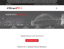 Tablet Screenshot of directfx.com